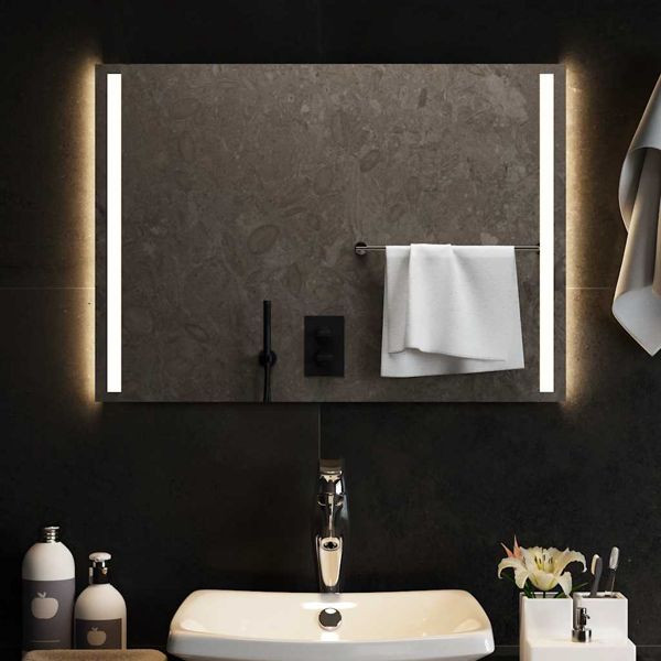 vidaXL LED-Badspiegel 70x50 cm, 151746, 8720286876701