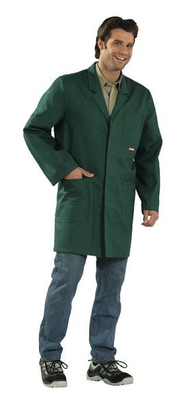 Planam BW 290 Berufsmantel, mittelgrün, Größe 54, 0134054
