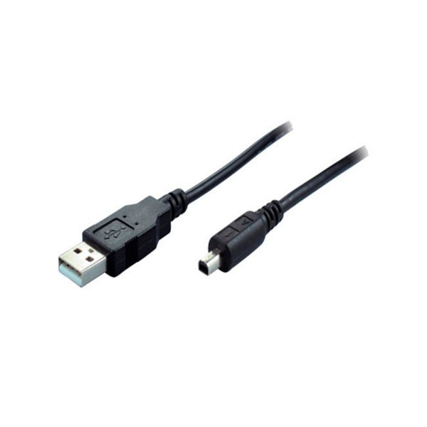 S-Conn USB-Mini Kabel, USB-A-Stecker auf USB-B-Mini 4-pin Stecker, USB 2.0, 2,0m, 77262