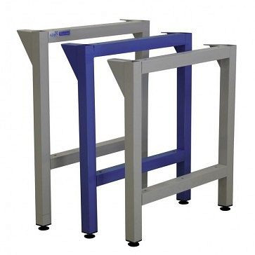 ADB Werkbankfuß 850 mm, blau, RAL 5012, 42534, 4050049425346