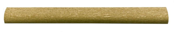 Werola Krepppapier Noblesse - 50 x 250 cm, gold, VE: 2,5 m, 22061/9125