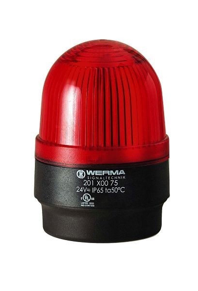 WERMA LED-Dauerleuchte Bodenmontage 24VAC/DC BU- blau, 201.500.75