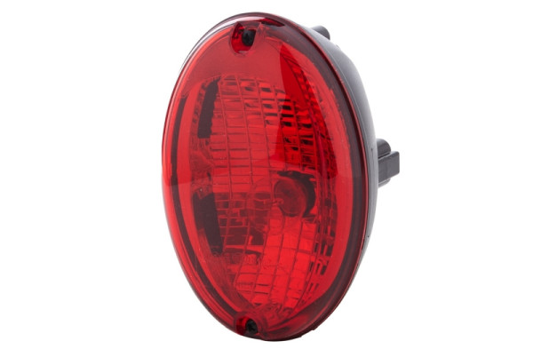 HELLA Nebelschlussleuchte, Agroluna, Halogen, 12V, Einbau, Lichtscheibenfarbe: rot, Stecker: DEUTSCH, links, 2NE 343 130-177