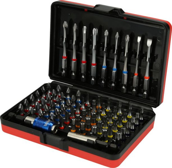 KS Tools 1/4" TORSIONpower Bit-Box, 71-teilig, 918.3070
