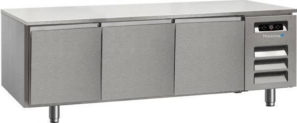KBS Snack 1600 Kühltisch mit abnehmbarer Arbeitsplatte und 3 Schubladen, 691600