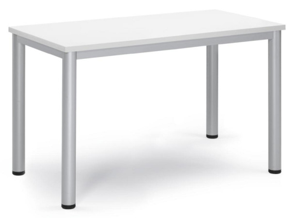 Deskin Besprechungstisch BASE-MODUL Q, Weiß, 1200 x 600 x 720 mm, 348791