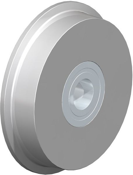 Blickle SPKVS 400K Rad aus Stahl, Grau, 294173
