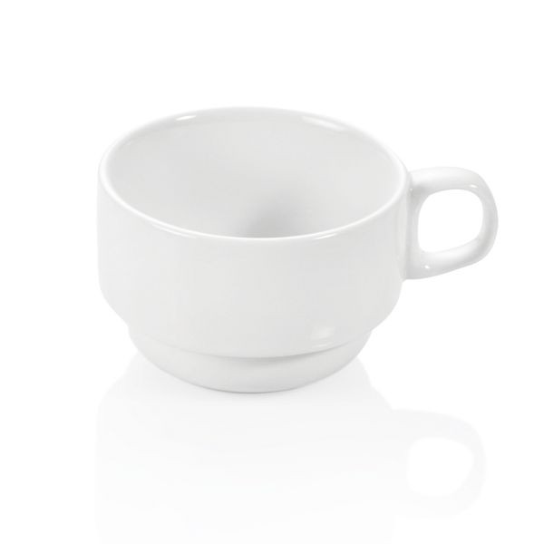WAS Obertasse, 0,18 Liter, Porzellan, VE: 12 Stück, 4959018, 4044925044660