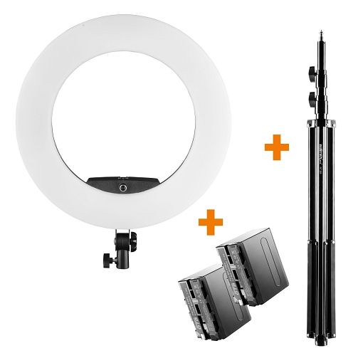 Walimex pro LED Ringleuchte Medow 960 Pro Set2, 1022802