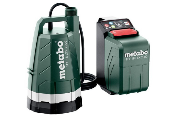 metabo Akku-Tauchpumpe TPF 18 LTX 7000 Karton, 601748850