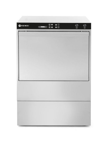 Hendi Geschirrspüler K50, LxBxH: 570x600x830 mm mit Laugen- & Spülmittelpumpe, 233054