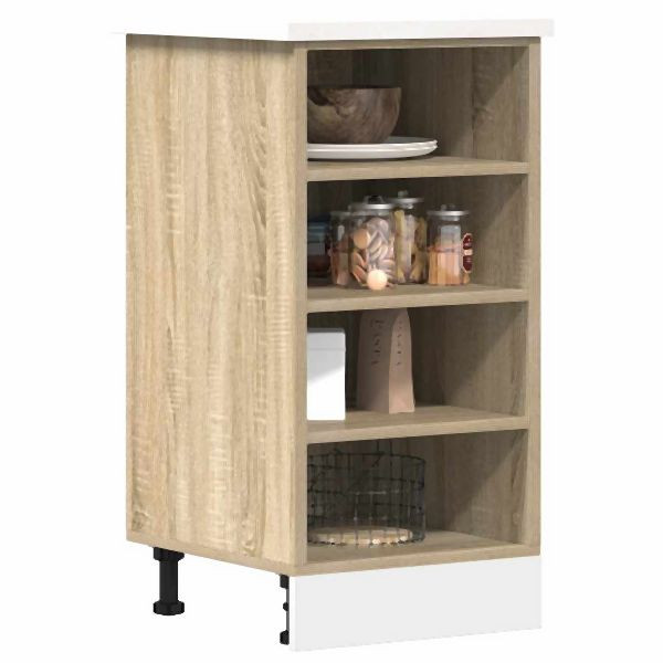 vidaXL Unterschrank Sonoma-Eiche 40x44,5x81,5 cm Holzwerkstoff, 854204