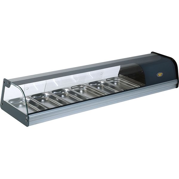 Contenitore GN Vogue in acciaio inox 6,5 cm GN1/3