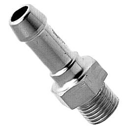 Prevost Schlauchtülle mit zylindrischem Außengewinde, Edelstahl, AG BSPP= G 1/4, für Schlauch mit Innen-Ø= 12 mm, JFT 1412I