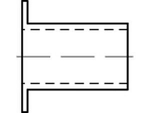 ART 88498 KORREX-Isolierhülsen Kunststoff weiß für M 20 Länge 25 VE=S (100 Stück)
