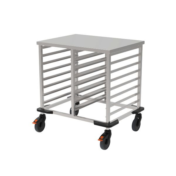 Rieber GN-Regalwagen 2x1/1 niedrig - Stoßecken, 88040306