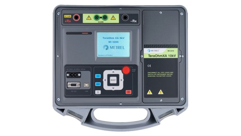 Metrel Prüfgerät TeraOhmXA 10 kV - Euro Set, MI 3210 EU