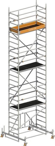 Layher Gerüst Zifa P2 mit Uni Telegeländer, Max. Plattformhöhe: 5,76 m, 1416216