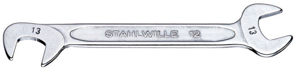 STAHLWILLE Kleiner Doppelmaulschlüssel ELECTRIC Nr.12a Schlüsselweite 5/32 " Länge 70 mm, 40461010