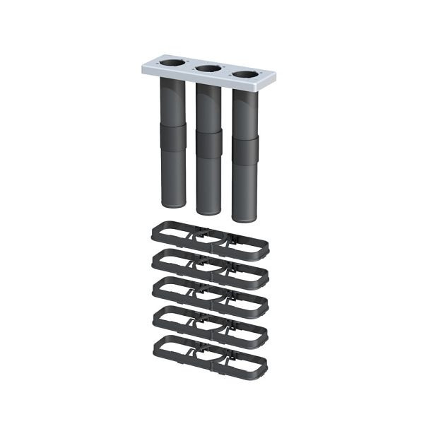 Hauff Verlängerungsset, 5 St. Stapelrahmen L=110 mm, SR3, 3030487703