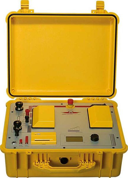 Gossen Metrawatt Mikro-Ohmmeter bis 200 A zur Überprüfung von Übergangs- und Anschluss­widerständen, M681E