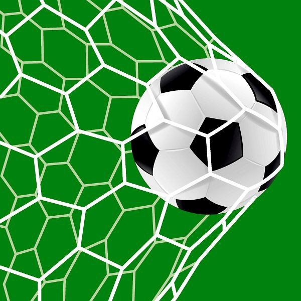 PAPER+DESIGN Lunchservietten Fussball - 33 x 33 cm, VE: 20 Stück, 206153