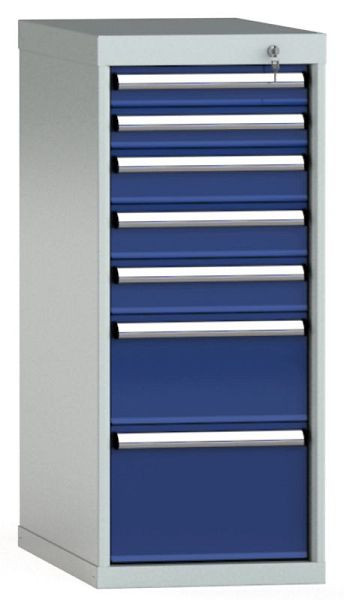 KLW Schubladenschrank 1000 x 419 x 750 mm H x B x T, Einbaumaß: 900 mm, Einteilung: 18x36 Einheiten, EA / 100 kg, SDB1000-07EP-001
