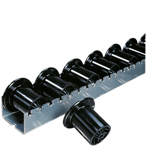 BITO Rollenleiste PDS /H83 2400/T 72 Spurkranzrolle Kunststoff verzinkt, C0882-0003