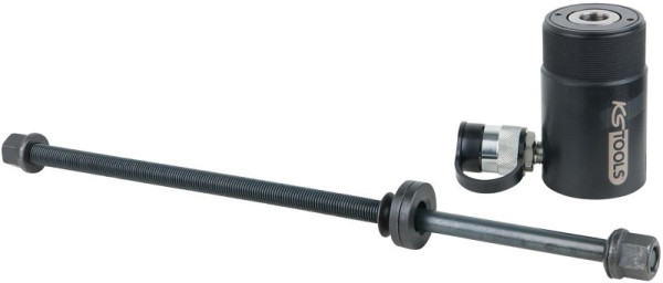 KS Tools Hydraulik-Hohlkolbenzylinder-Satz 12t mit Spindel 2teilig, 700.1788