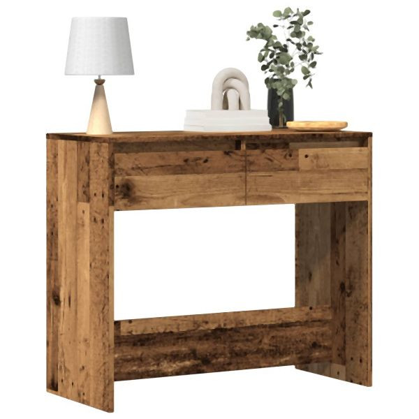 vidaXL Konsolentisch Altholz-Optik 89x41x76,5 cm Holzwerkstoff, 856774
