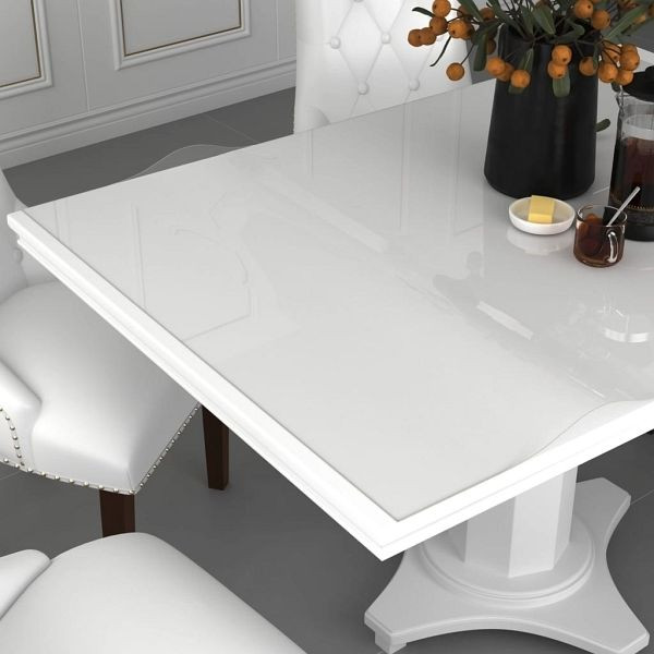 vidaXL Tischfolie Transparent 100x60 cm 2 mm PVC, 288257