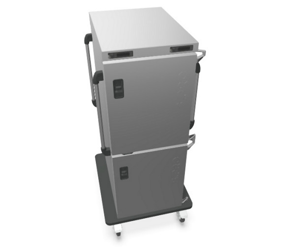 B.PRO BPT E 2 x 16 (10) combi 2 fächriger Bankettwagen, 575217
