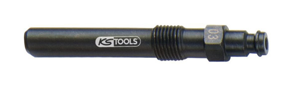 KS Tools Glühkerzen Adapter, M12x1,25 mit Außengewinde, Länge 87 mm, 150.3664