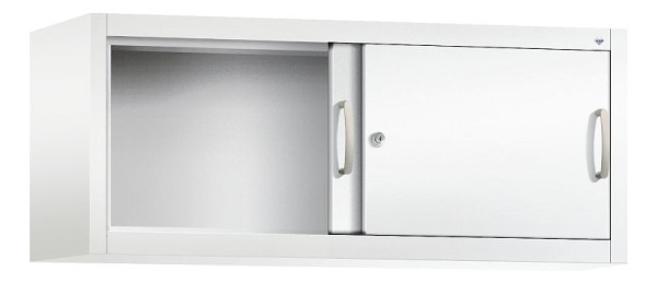 C+P Aufsatzschrank Acurado, H500xB1200xT400mm, Farbe: Verkehrsweiß, Bügelgriff, 1 OH, 2044-00 S10118