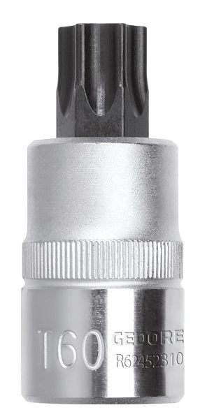 GEDORE red Schraubendrehereinsatz 1/2" für Innen-TX-Schrauben, lang TX T55, Länge 100mm, 3300457