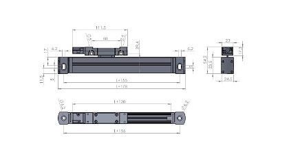 Epple EM Mini-Messstab 150 mm, 610 2015