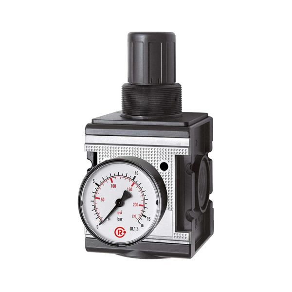 Riegler Druckregler »multifix«, inklusive Manometer, BG 4, G 3/4, 0,1 - 3 bar, 133097