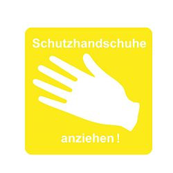 SÖHNGEN Piktogramm einzeln 80x80mm Handschuhe, 8001018