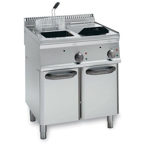KBS Elektro-Fritteuse 2 Becken 2x 14 Liter Standgerät, 10314002