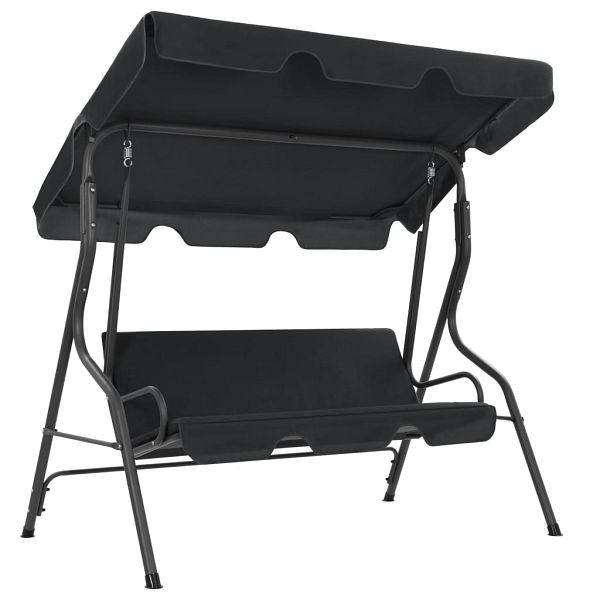 vidaXL Hollywoodschaukel Anthrazit 170×110×153 cm, 45352