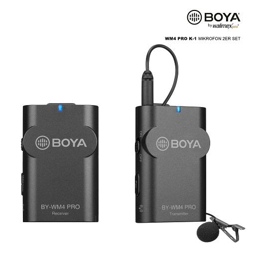 Walimex pro Boya WM4 Pro K-1 Mikrofon 2er Set, 1022922