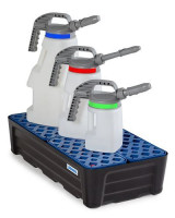 Produktbild von DENIOS Kleingebindewanne SC-P 40, aus PE, mit PE-Gitterrost, Auffangvolumen 40 Liter, 248043 DENIOS Kleingebindewanne SC-P 40, aus PE, mit PE-Gitterrost, Auffangvolumen 40 Liter, 248043