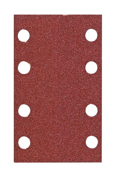 HiKOKI Haftschleifblatt 83x133mm, P150, Rot, VE: 10 Stück, 753006