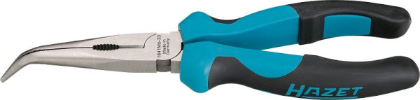 Hazet Flachrund-Zange, Norm: DIN ISO 5745, Oberfläche: poliert, gestrahlt, Gesamtlänge: 200 mm, 1841MB-33