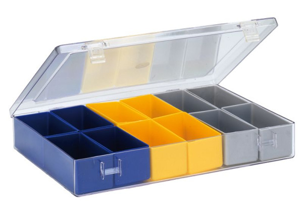 LA-KA-PE Sortimentskasten 4.04, Inhalt: 12 Stück 99x49x40, VE: 10 Stück, 12030 01 10