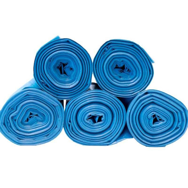STEIN HGS Abfalltüten 58x102x0.05, blau, VE: 300 Stück (15 x 20 Stück), 83419.0001