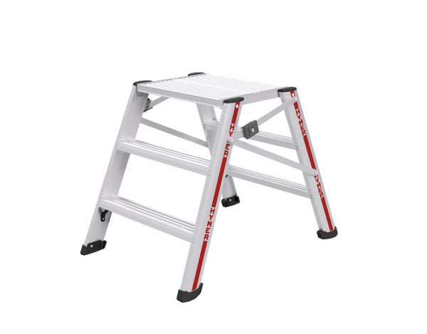 HYMER Service- und Montagetritt, beidseitig begehbar, 2x3 Stufen, Standhöhe 0,69 m, 603406