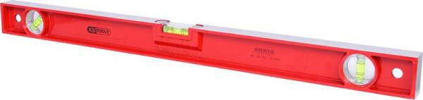 KS Tools Schwere Aluminiumdruckguss-Wasserwaage Skelettform, 600mm, 204.4610