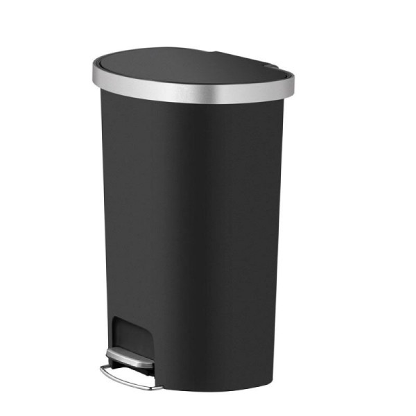 STEIN HGS Hana Treteimer halbrund, schwarz, 84009.0001