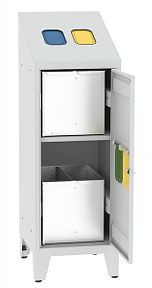 Eurobox Metall-Recyclingbehälter, für 4 kleine Metallbehälter, 0804-040104